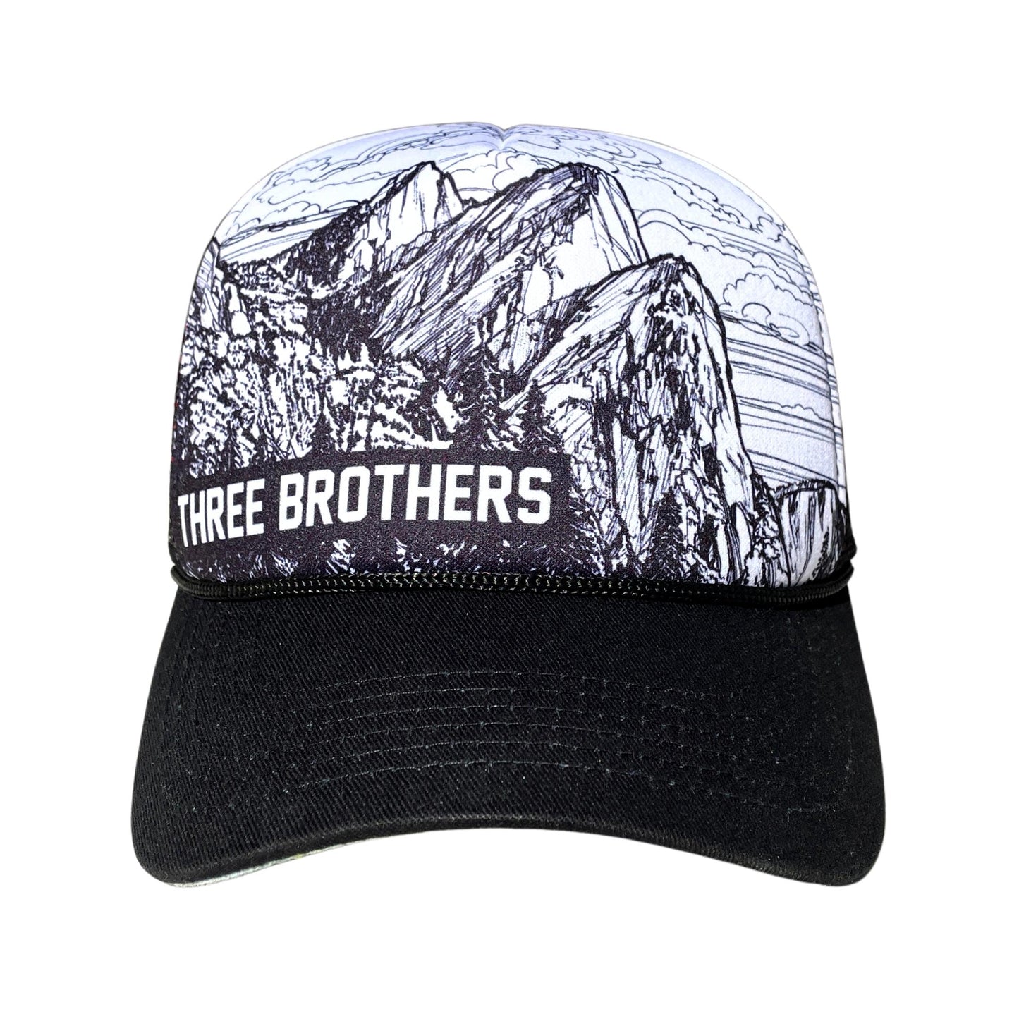 Three Brothers Mountain front profile | Hiker Sight
