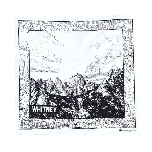 Mount Whitney bandana | Hiker Sight